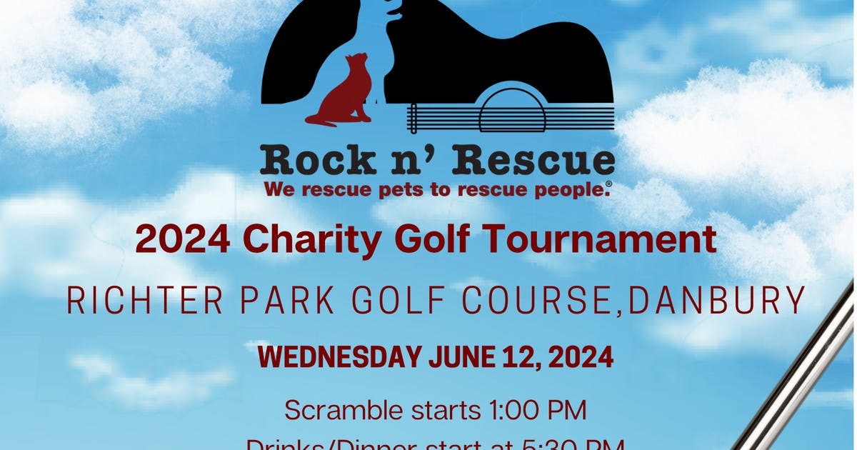 Rock n' Rescue Golf Tourney at Richter Park Golf Course on June 12!