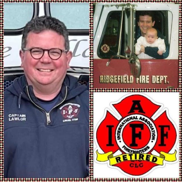 Ridgefield Fire Department Captain Richard Lawlor Retires