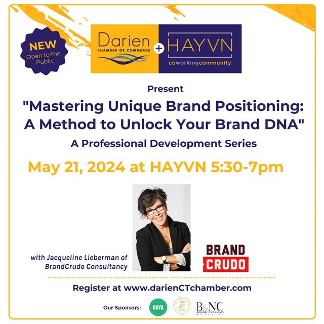 Darien Chamber and HAYVAN partner for brand positioning series
