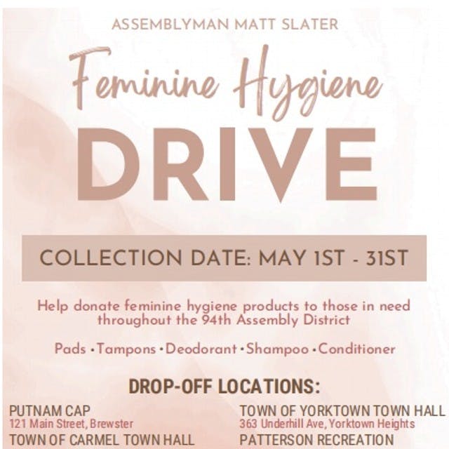 Help Assemblyman Slater Help Those In Need In The 94th Assembly District
