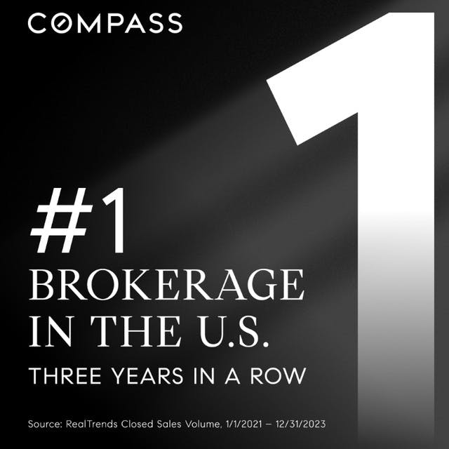 Compass is #1 Brokerage in United States by Sales Volume