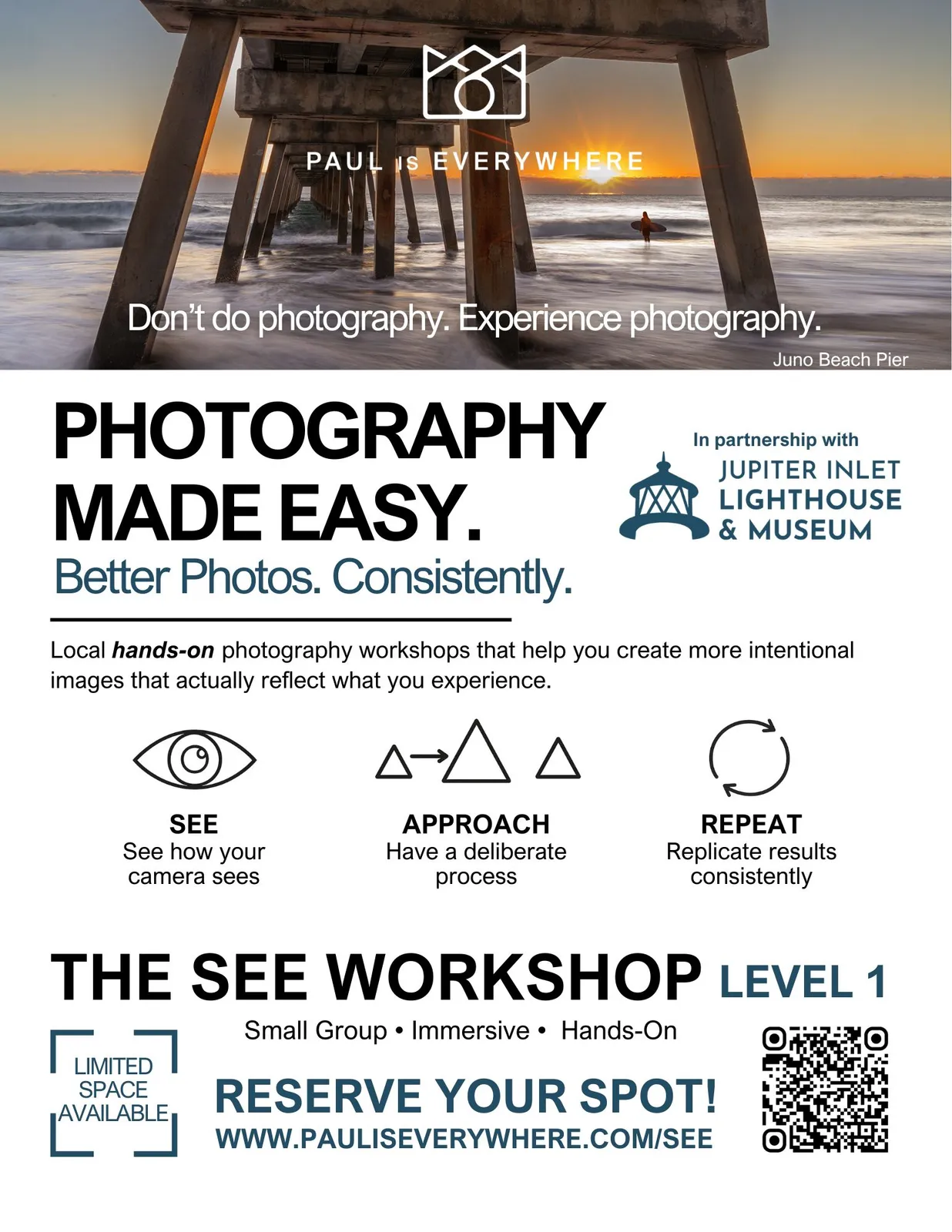 The Foundation of Better Photography: The SEE Workshop Level 1