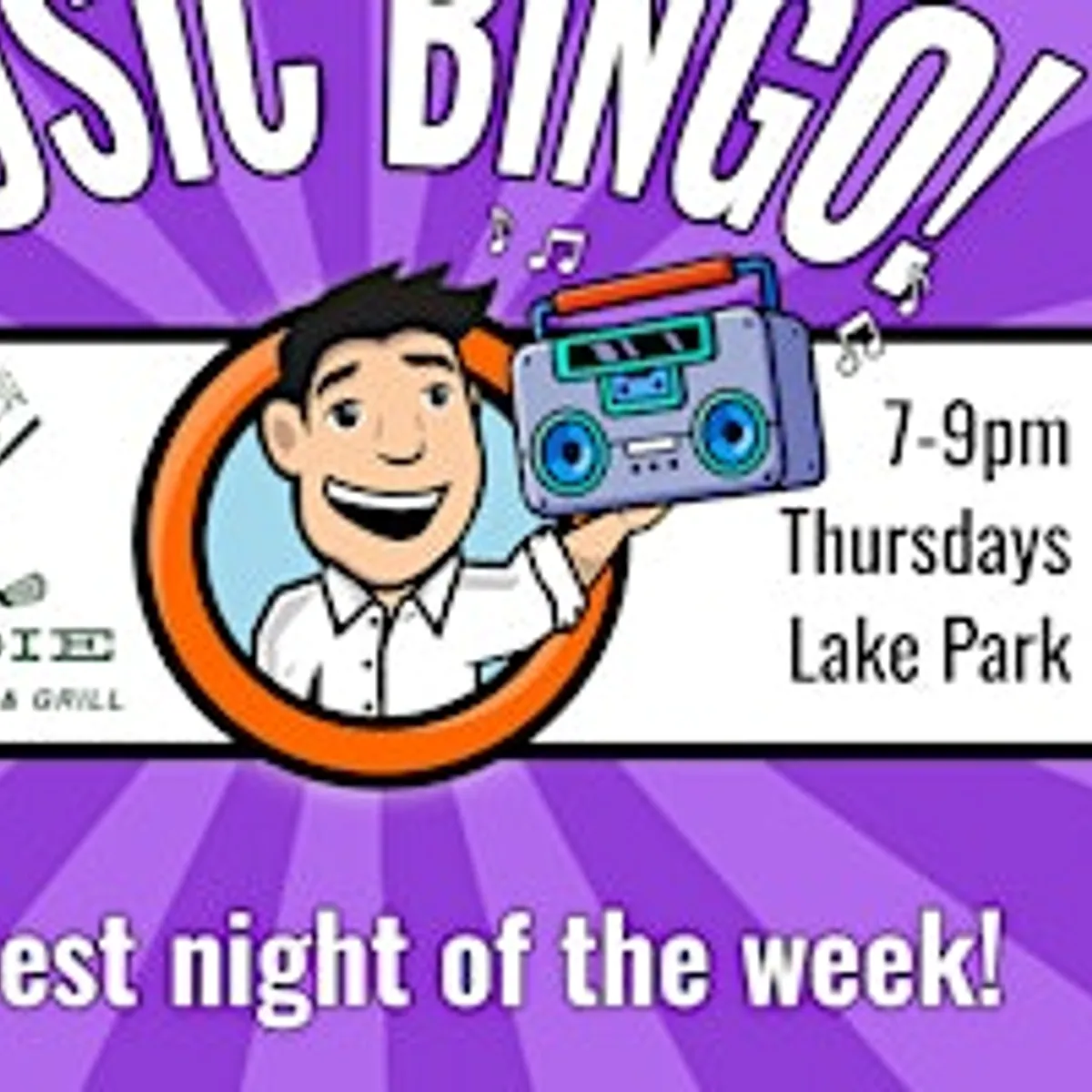 Play Music Bingo with Prizes at The Birdie by David Burke