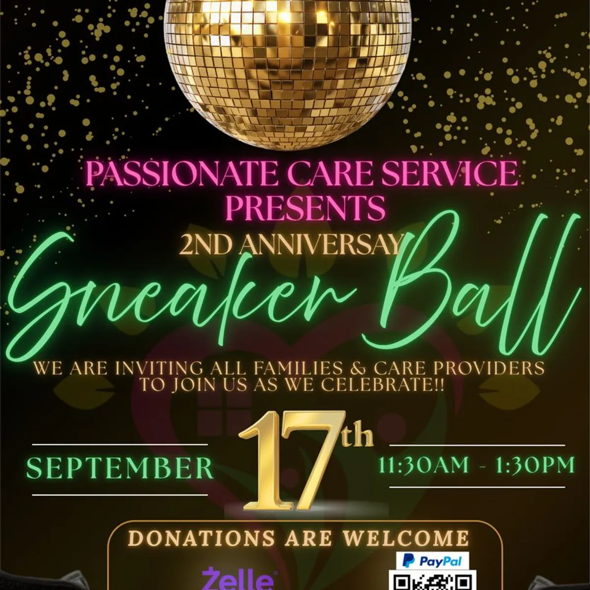 2nd Anniversary Sneaker Ball presented by Passionate Care Service