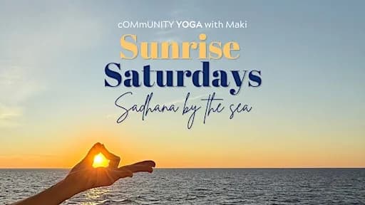 Sunrise cOMmUNITY Yoga w/Maki on the Pier: Sadhana by the Sea