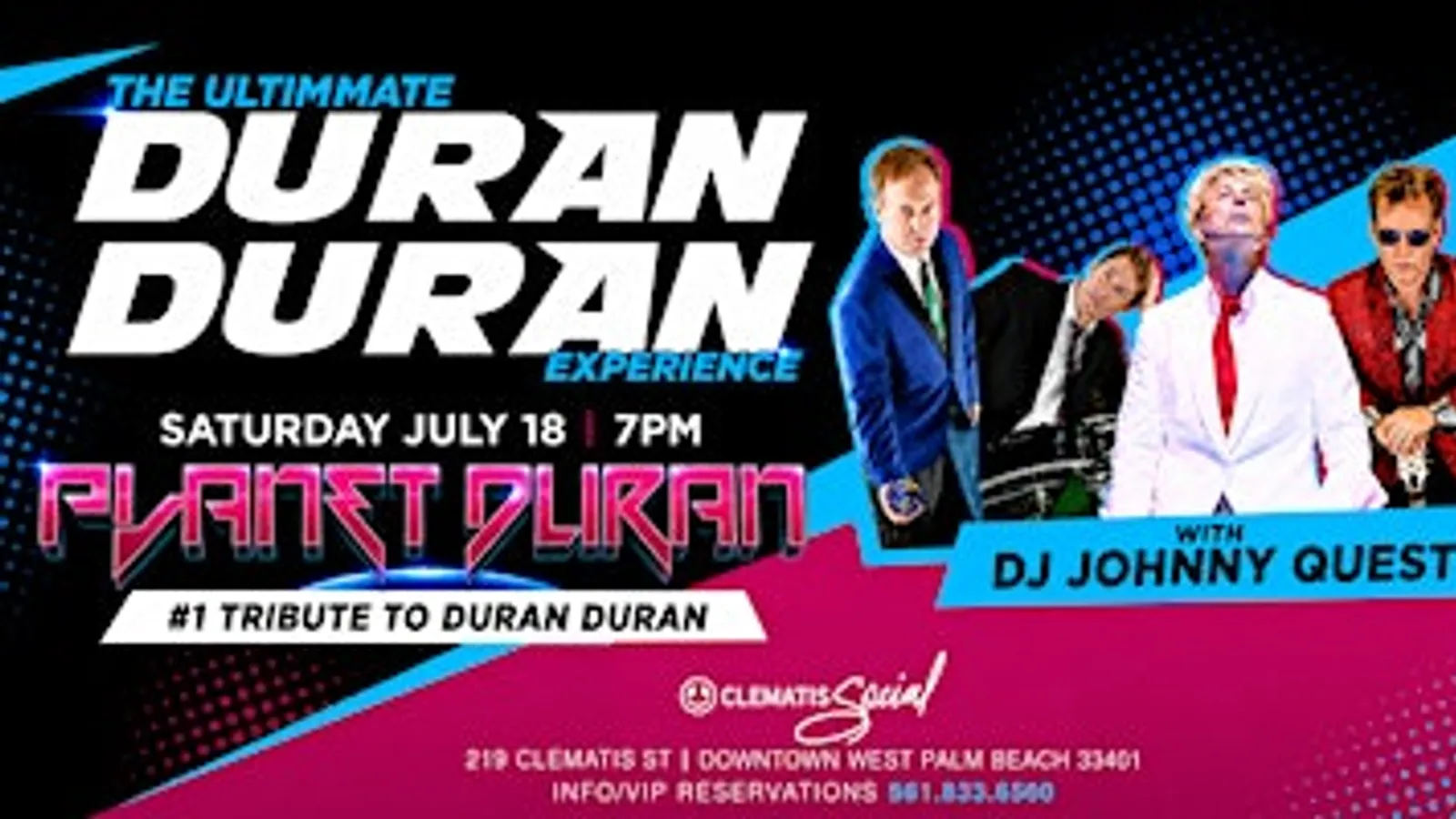 Planet Duran: The Ultimate Duran Duran Tribute Experience