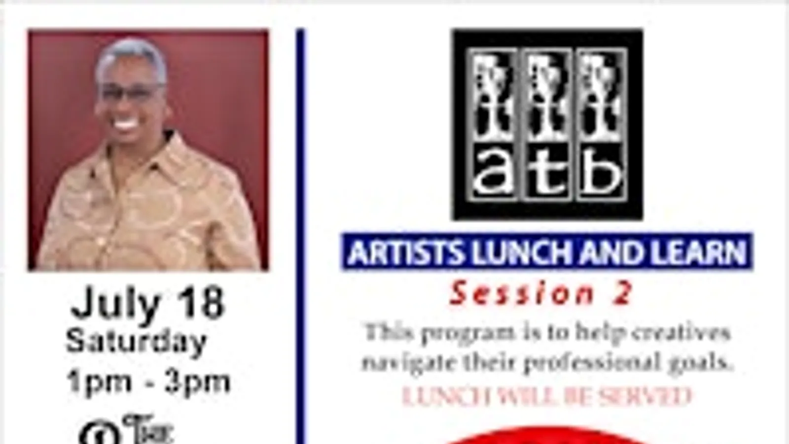 Artists Lunch and Lecture -Session 2