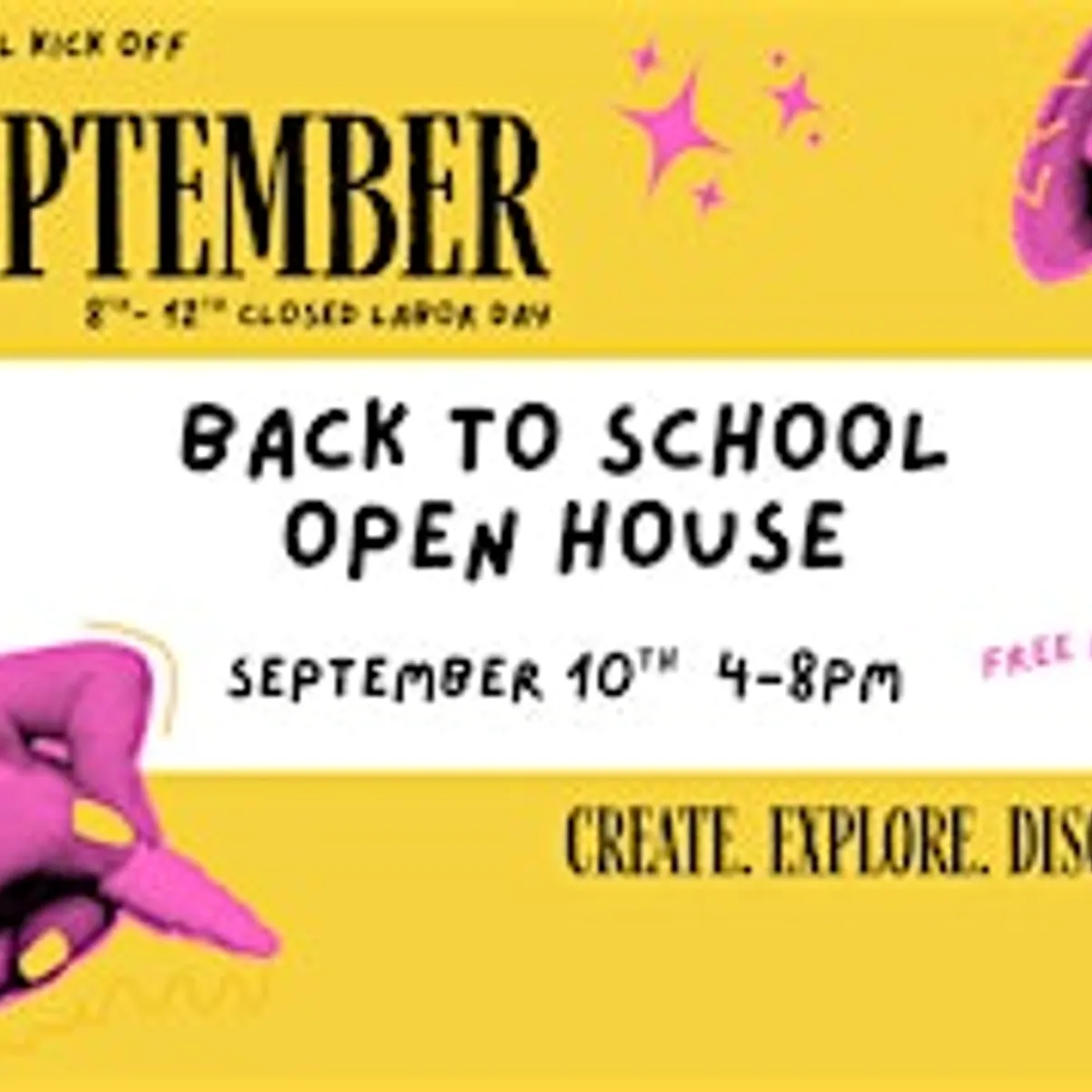 Back to School Open House