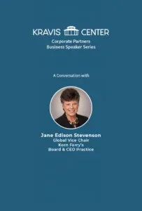 Corporate Partners Business Speaker Series #3