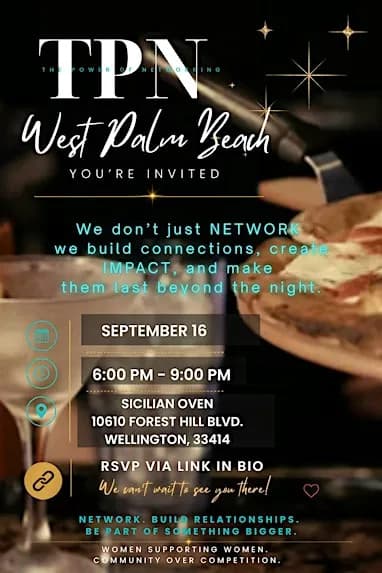 TPN West Palm Beach Presents Making an Impact not just a connection!