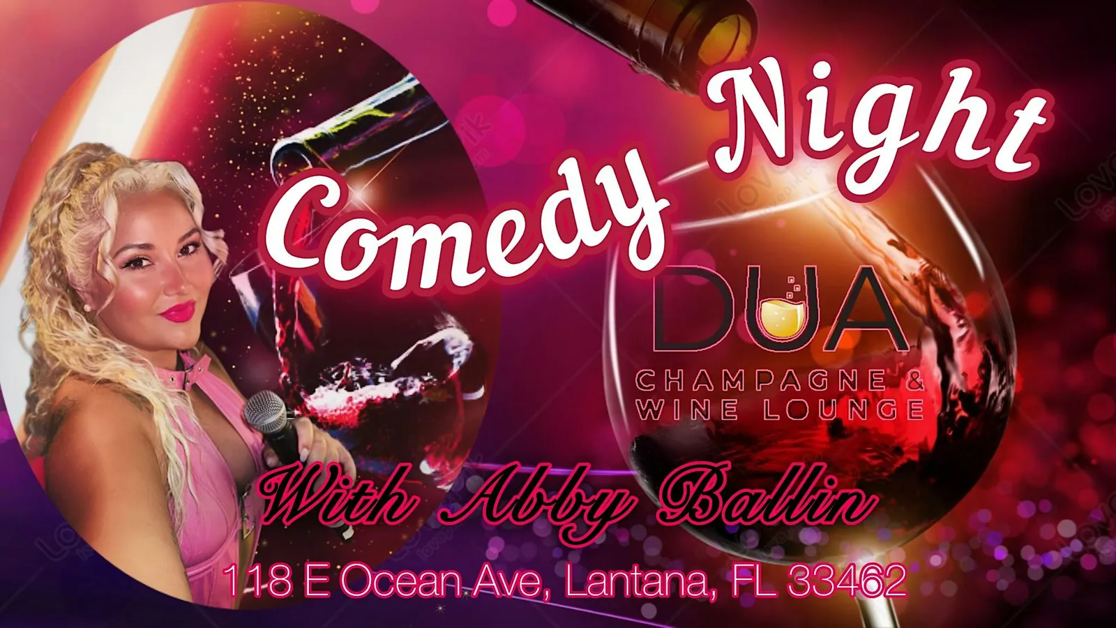 Comedy Night @ Dua Champagne & Wine Lounge