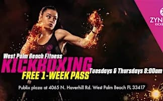 FITNESS KICKBOXING FREE 1-WEEK PASS