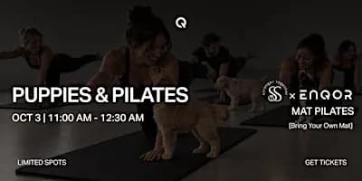 Puppies & Pilates