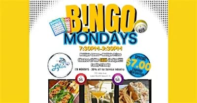 Jackpot Bingo Mondays at Lilo's!