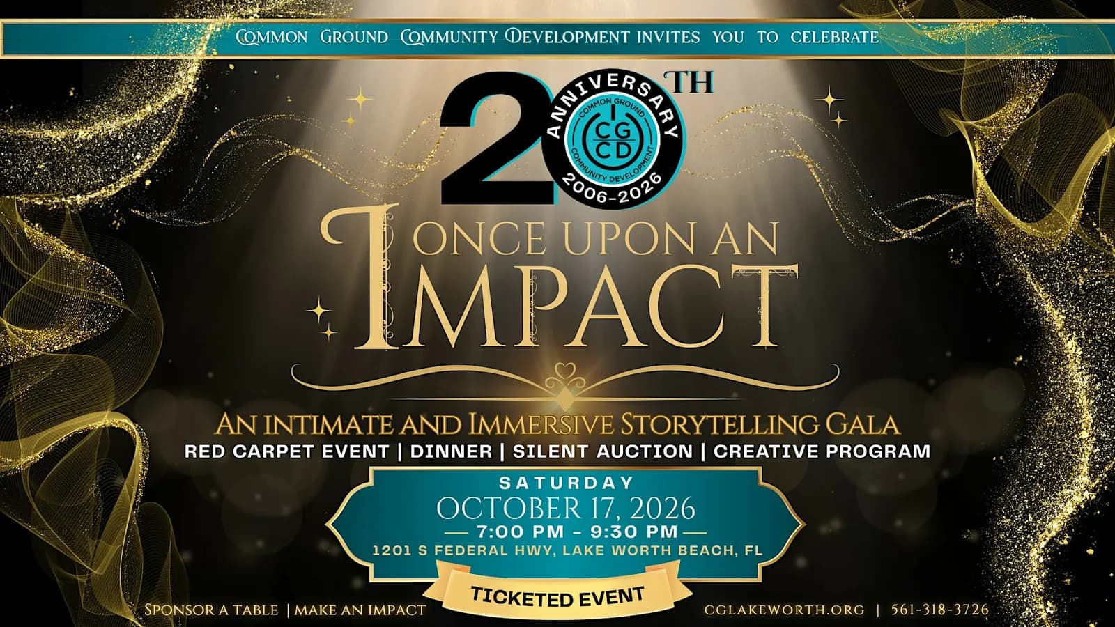 Once Upon An Impact : The 20th Anniversary Common Ground Gala