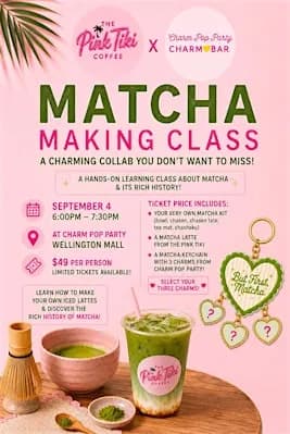 Charming Matcha Making Class