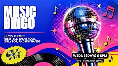 Music Bingo at Mr.B's Tavern