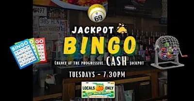 Jackpot Bingo at Locals Only Lake Worth