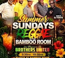 Summer Sundays Reggae at The Bamboo Room