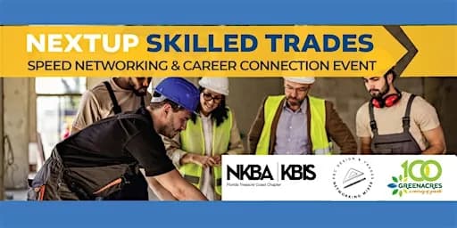 PBC Design & Trades + NKBA TCC NextUp Skilled Trades Event