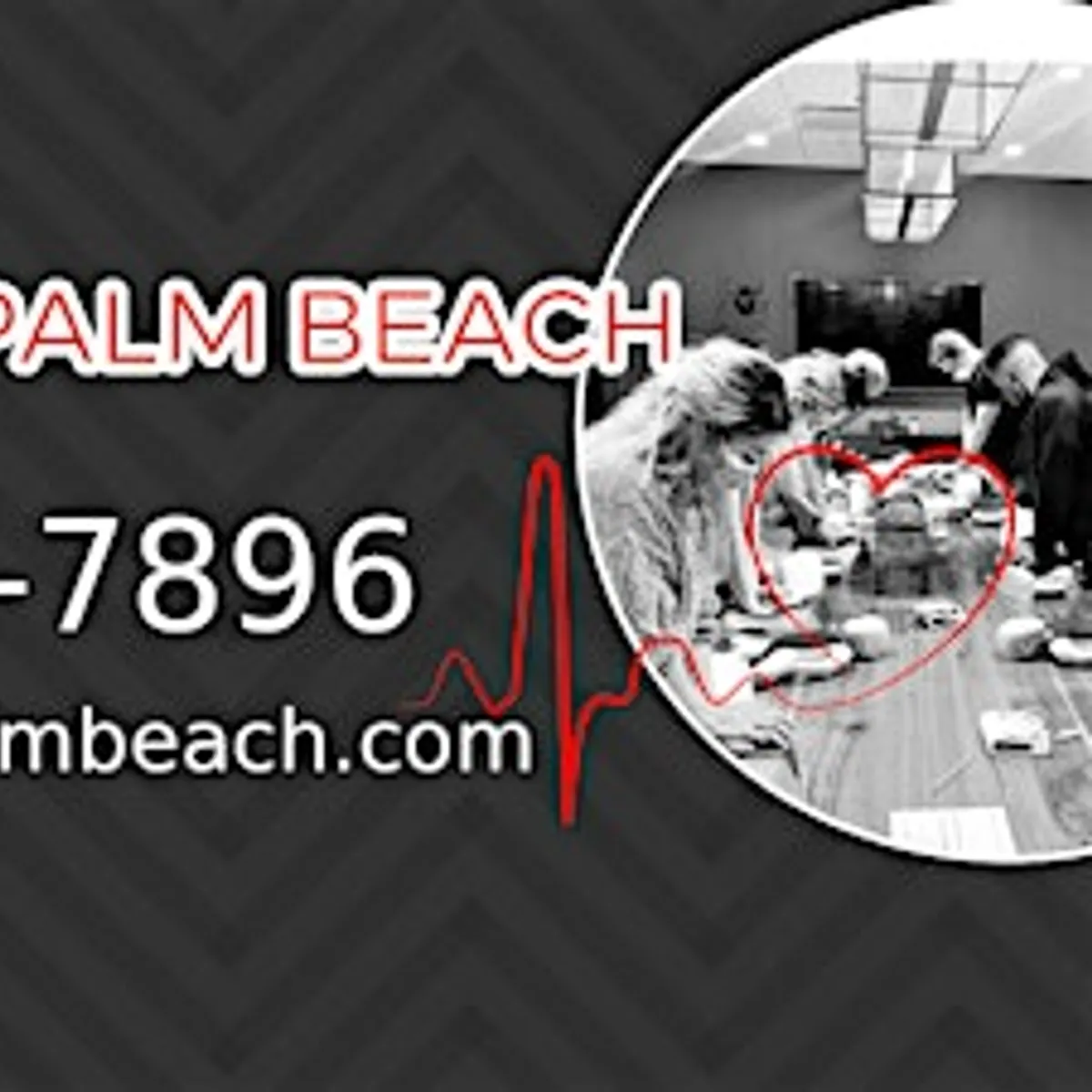 Red Cross BLS CPR and AED Class in West Palm Beach, FL.