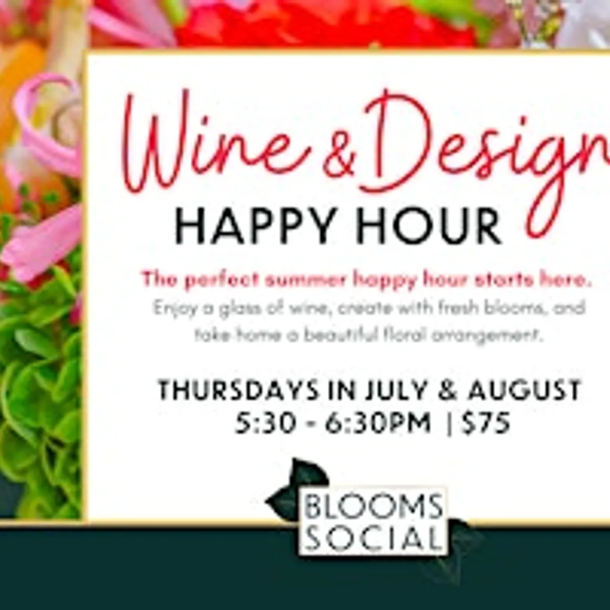 Wine & Design Happy Hour