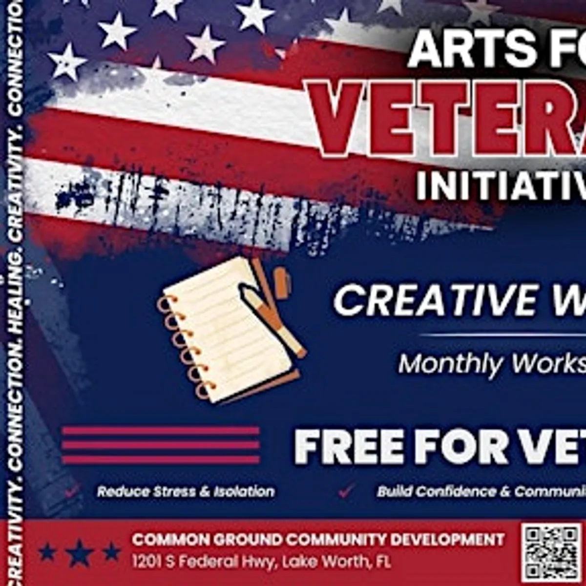 ARTS FOR VETERANS INITIATIVE - Creative Writing Workshop