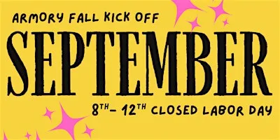 Armory Fall Kick Off