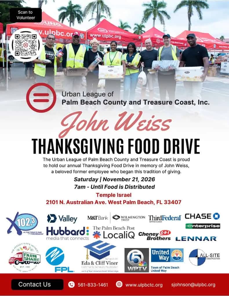 John Weiss Thanksgiving Food Drive