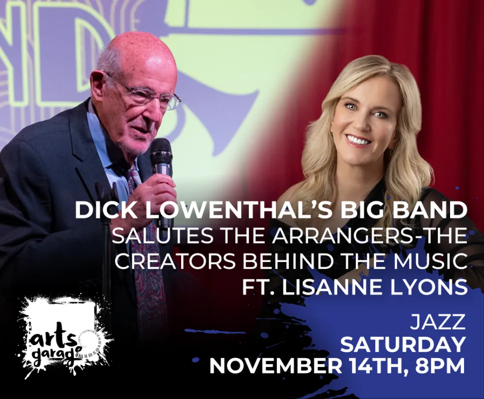 Dick Lowenthal’s Big Band Featuring Lisanne Lyons
