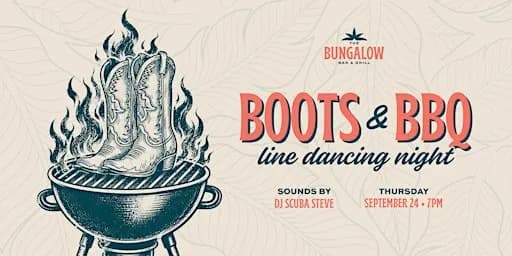 Boots & BBQ - Line Dancing Night at The Bungalow