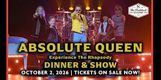 PBKC presents "Absolute Queen" -A Tribute to Queen Dinner & Show