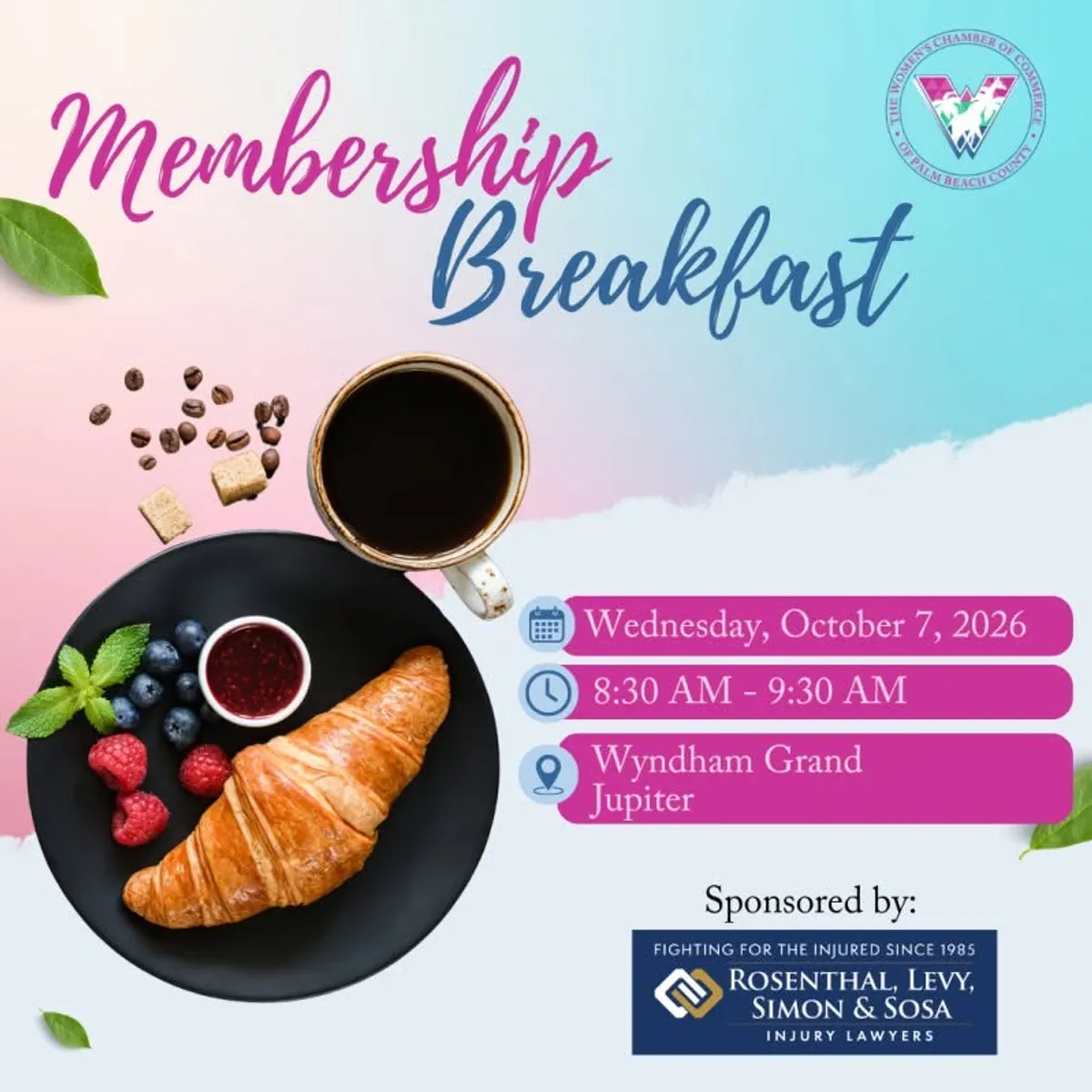 October Membership Breakfast