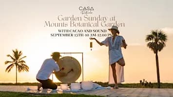 Garden Ceremony with Cacao and Sound Healing