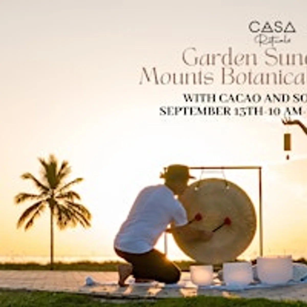 Garden Ceremony with Cacao and Sound Healing