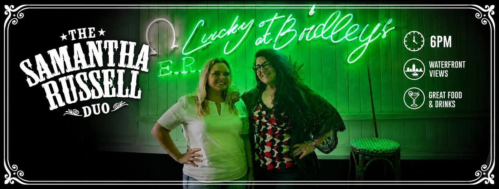 Samantha Russell Duo BACK at E.R. Bradley's