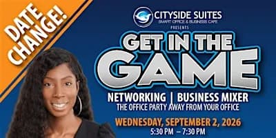 Get in the Game: First Wednesday Community Mixer