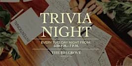 Trivia Night at The Belgrove