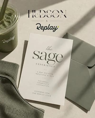 The Sage Experience: Hudson Haus Collective x The Replay Club