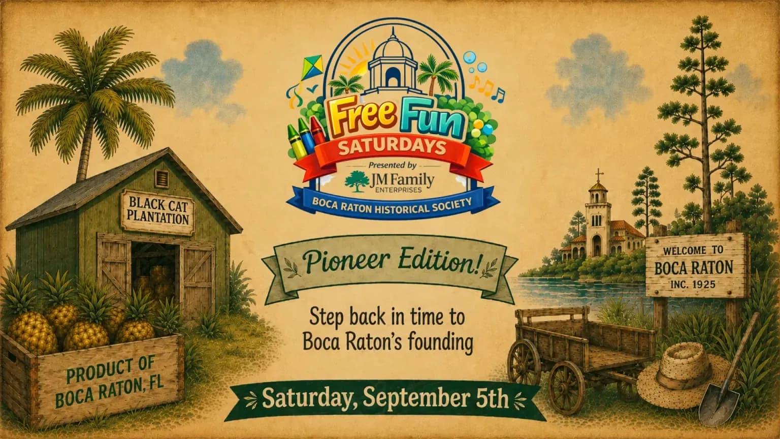 Free Fun Saturday: Pioneer Edition