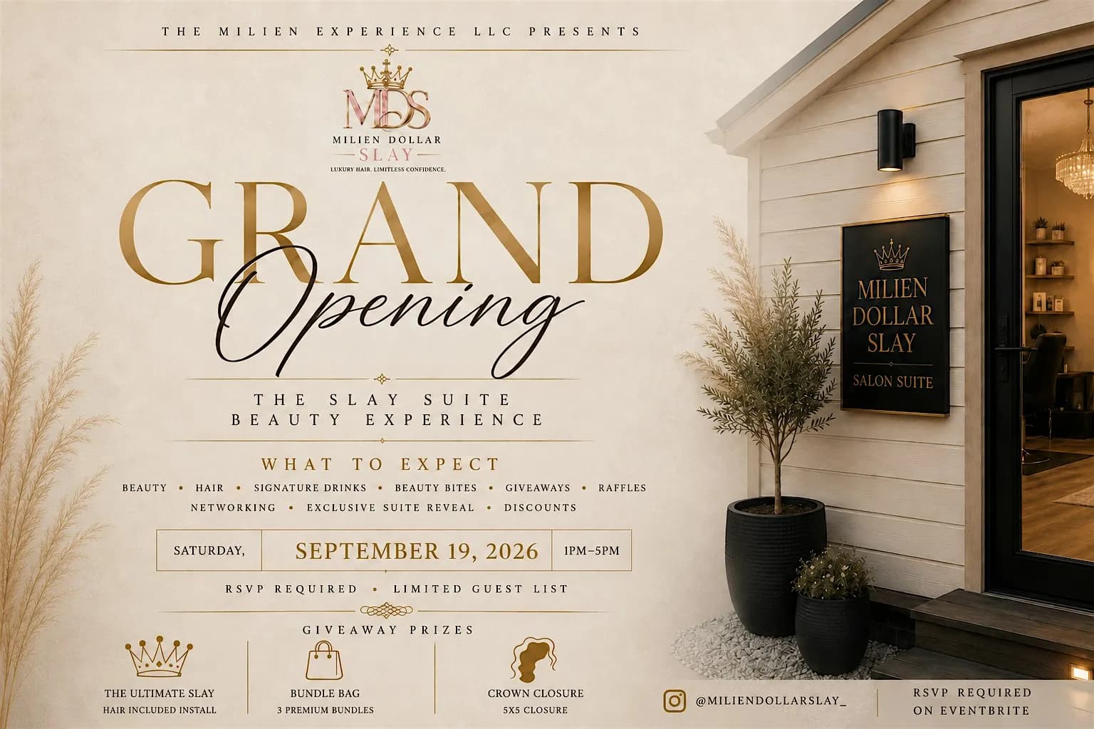 Milien Dollar Slay Grand Opening