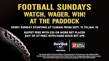 Football Sunday at The Paddock