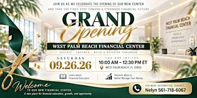 Grand Opening- West Palm Beach Financial Education Center