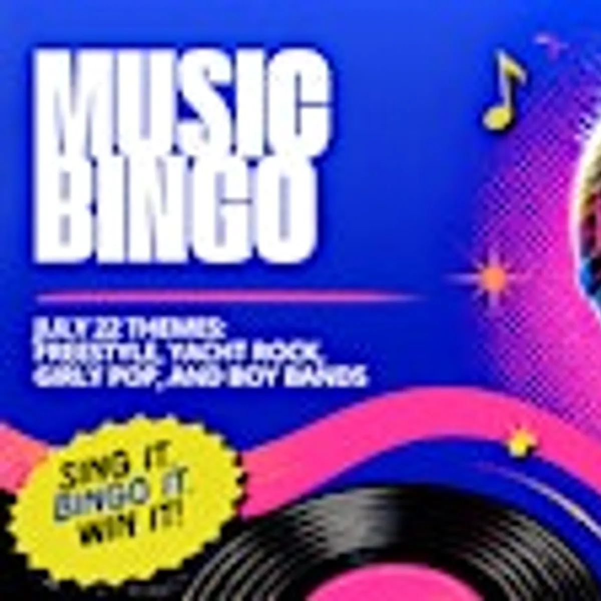 Music Bingo at Mr.B's Tavern
