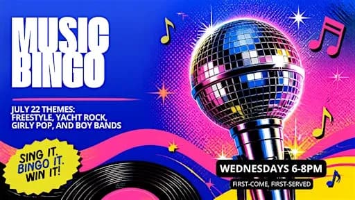 Music Bingo at Mr.B's Tavern