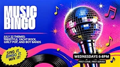 Music Bingo at Mr.B's Tavern