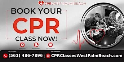 Infant Red Cross BLS CPR and AED Class in West Palm Beach, FL.