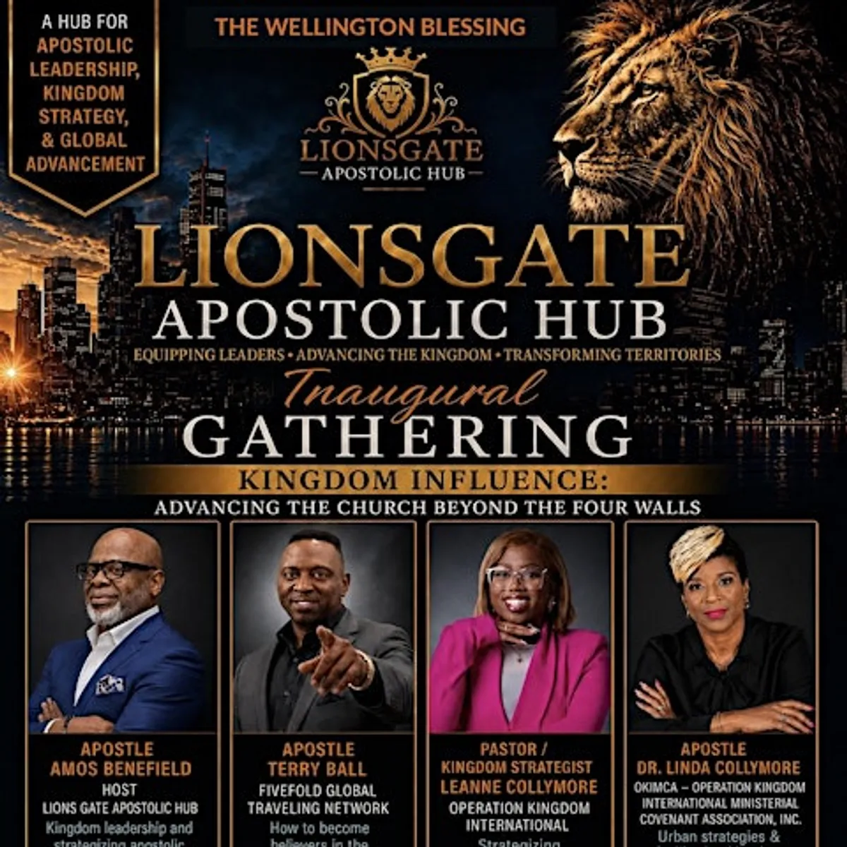 LIONSGATE HUB ADVANCING THE CHURCH BEYOND THE FOUR WALLS