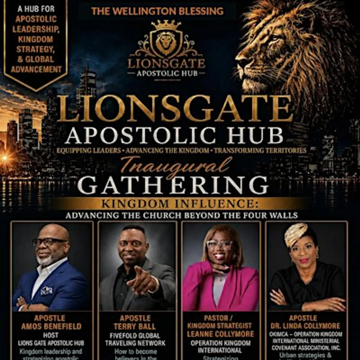 LIONSGATE HUB ADVANCING THE CHURCH BEYOND THE FOUR WALLS