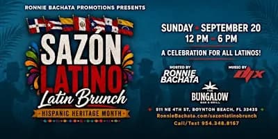 SAZÓN LATINO BRUNCH | HISPANIC HERITAGE MONTH